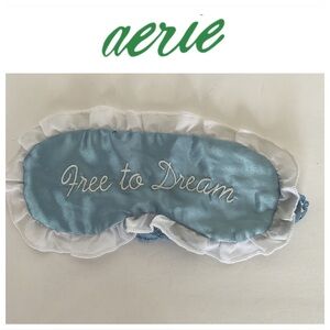 Aerie cotton polka dot sleep eye mask